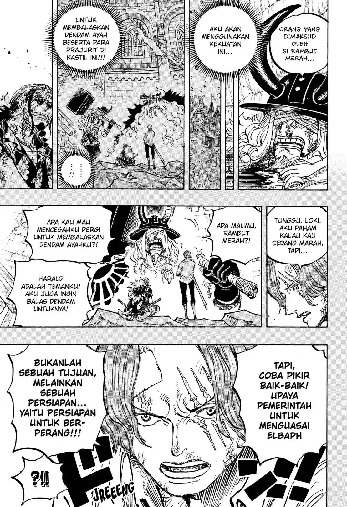 One Piece berwarna 1188 1189 1190 bahasa indonesia